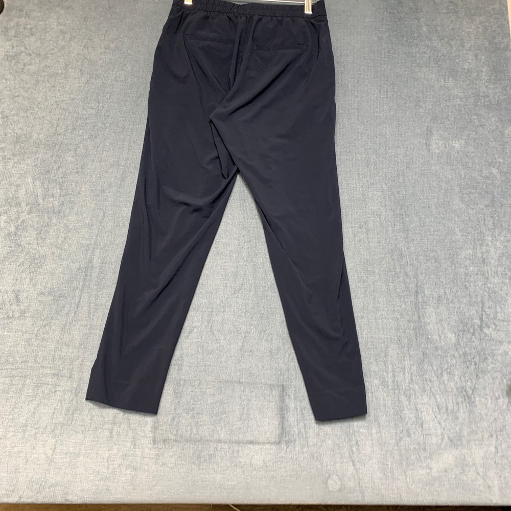 Banana Republic Airstretch Chino Pants Mens XS Black Slash Pockets Business
